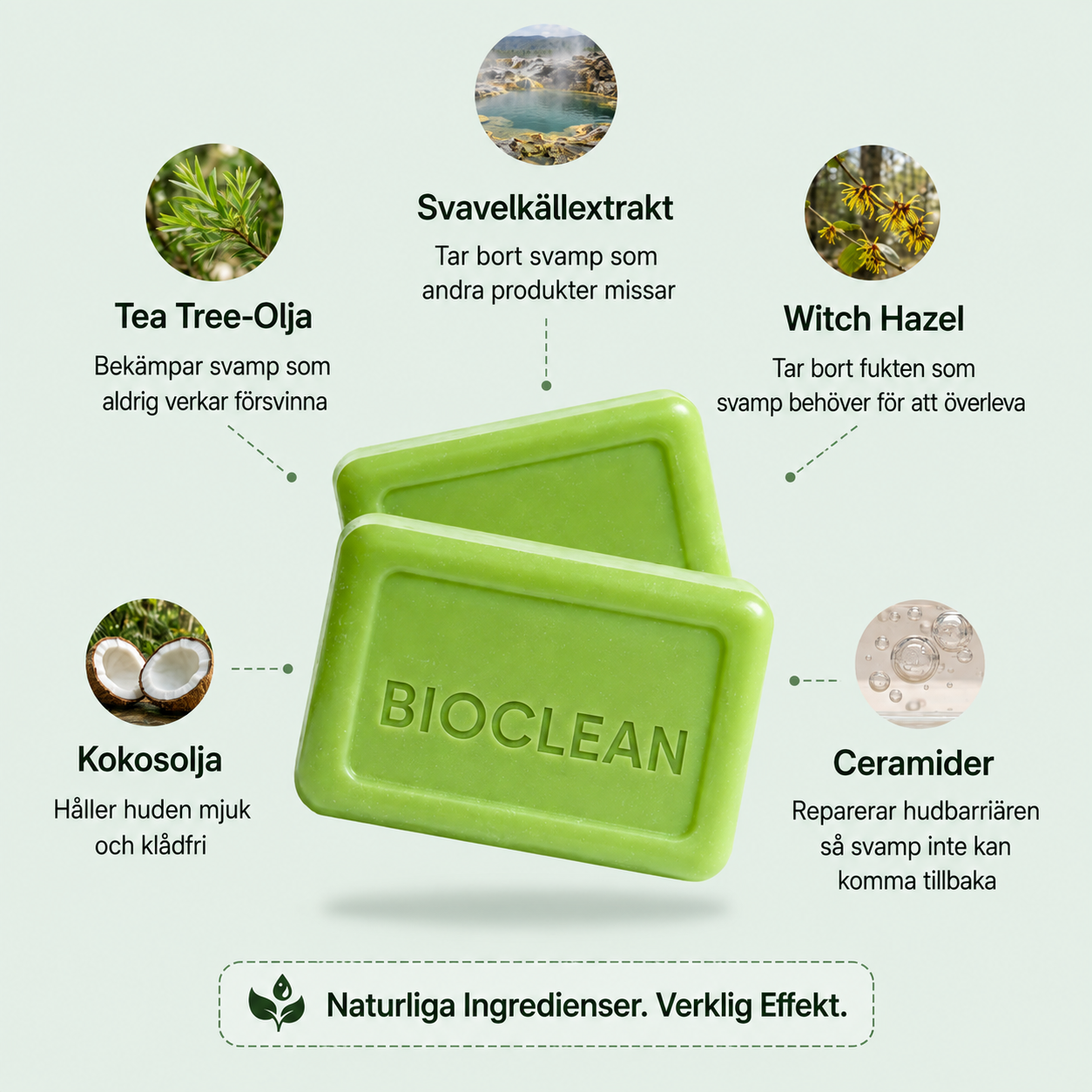 BioClean™ Antifungal Kroppsbar