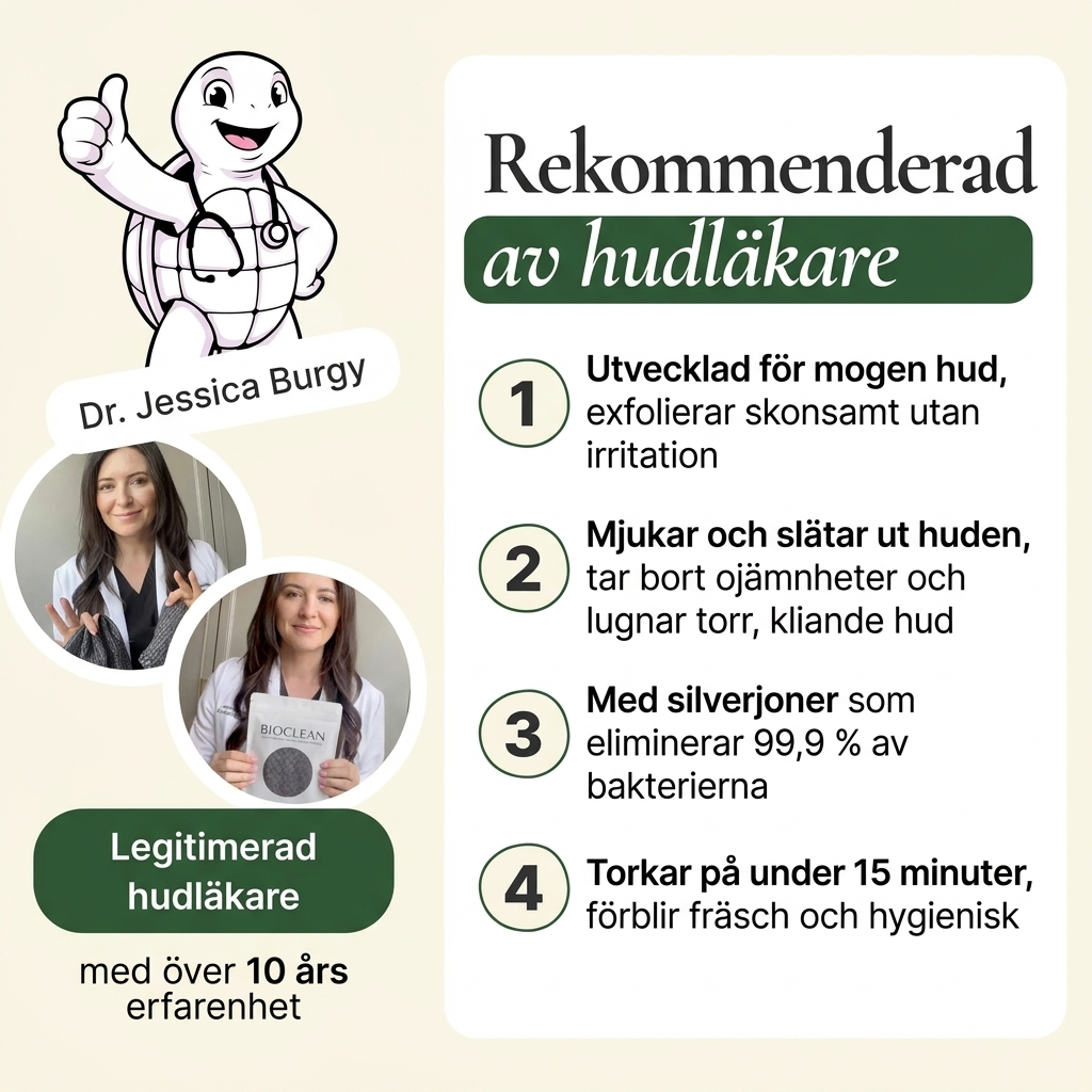 Rekommenderad av hudläkare