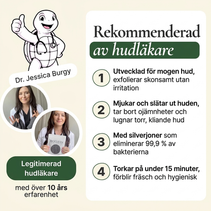 Rekommenderad av hudläkare